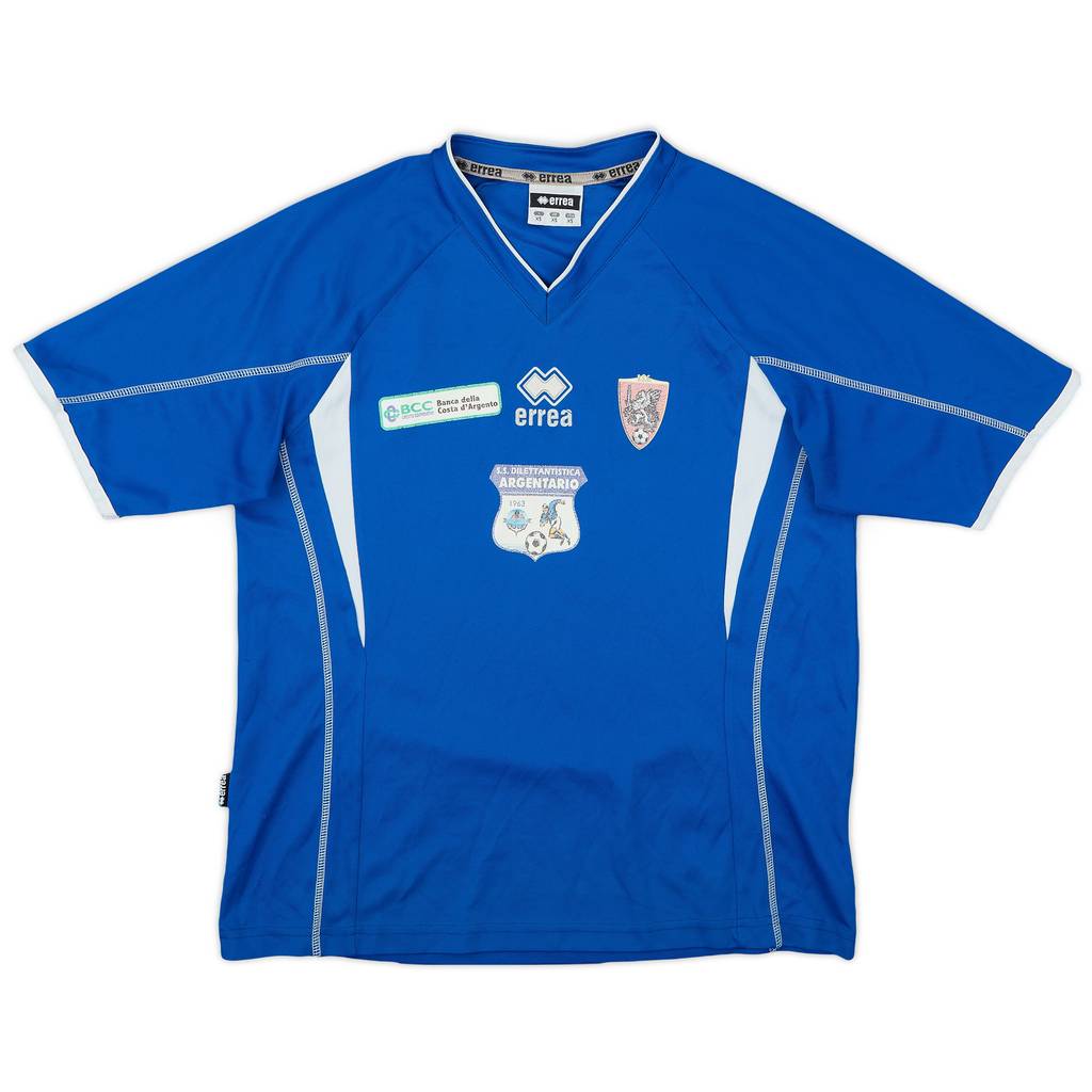 2000s Grosseto Errea Training Shirt - 7/10 - (XS)