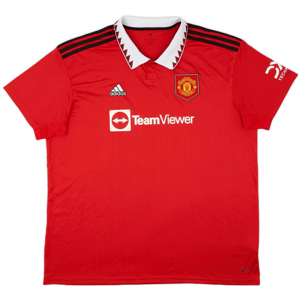 2022-23 Manchester United Home Shirt - 9/10 - (3XL)