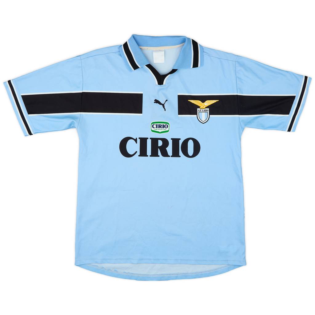 1998-00 Lazio Basic Home Shirt - 7/10 - (L)