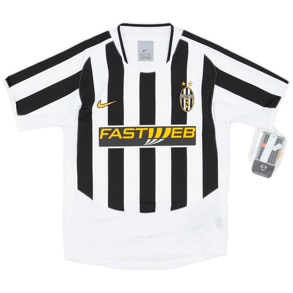2003-04 Juventus Home Shirt (M.Boys)