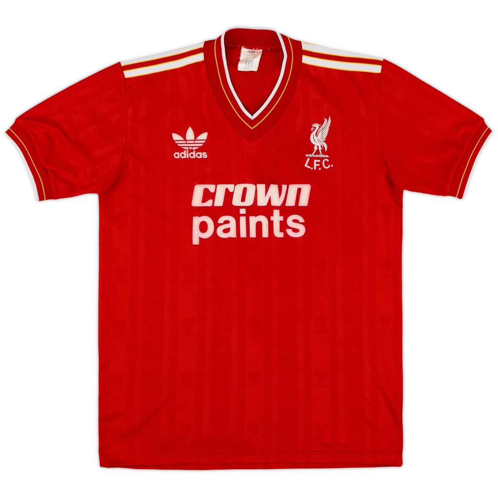 1985-87 Liverpool Home Shirt - 8/10 - (S)