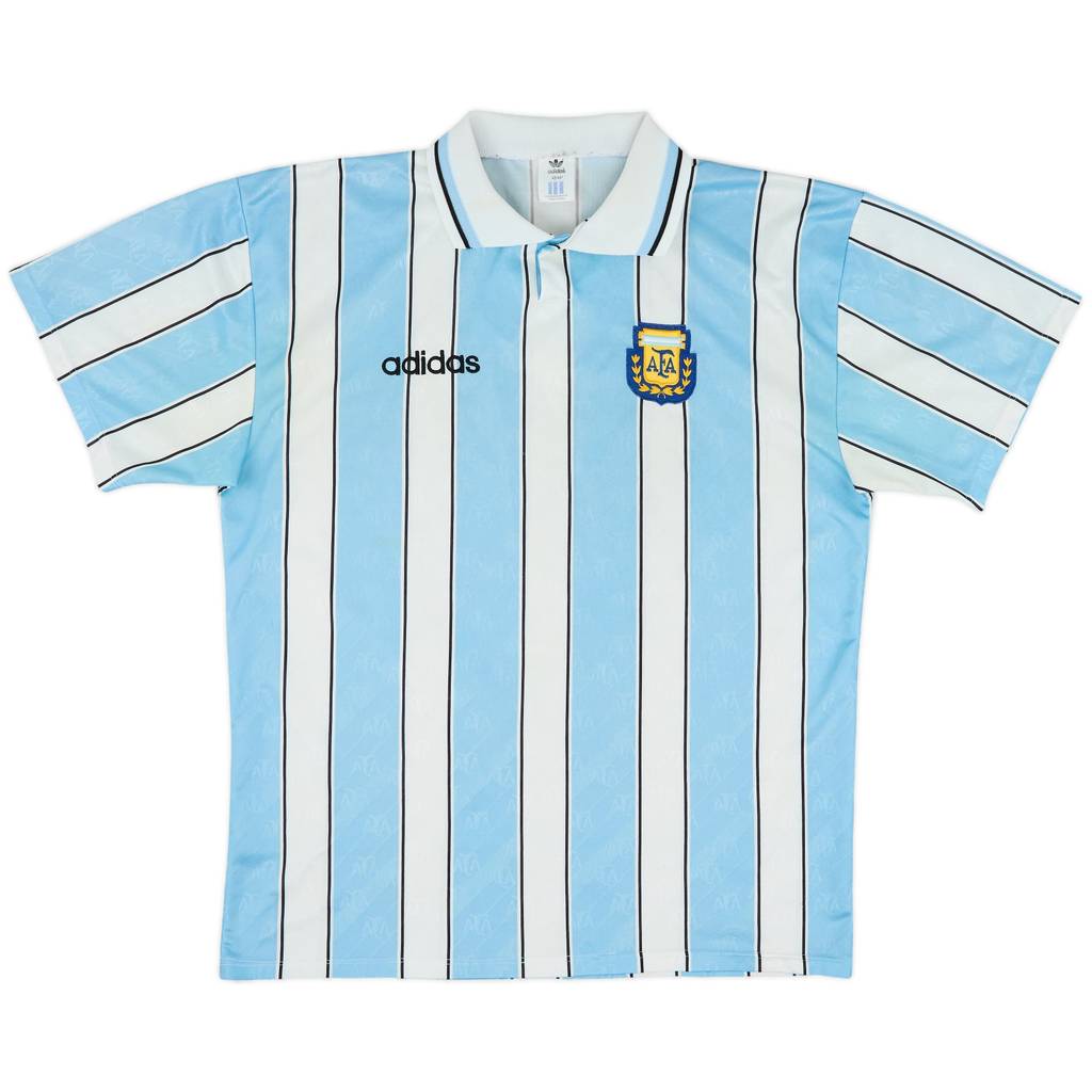 1996-97 Argentina Home Shirt - 8/10 - (L)
