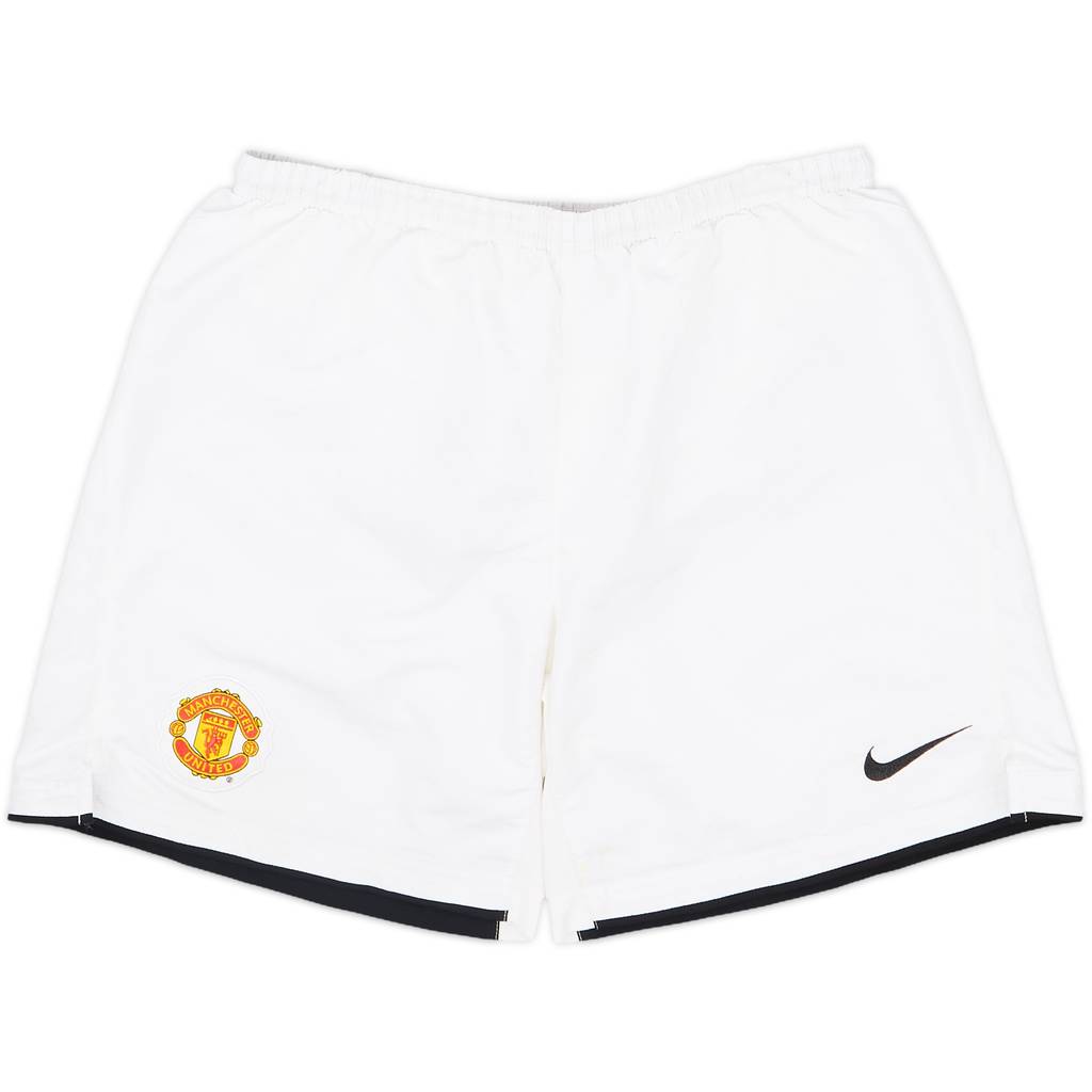 2007-09 Manchester United Home Shorts - 7/10 - (L.Boys)
