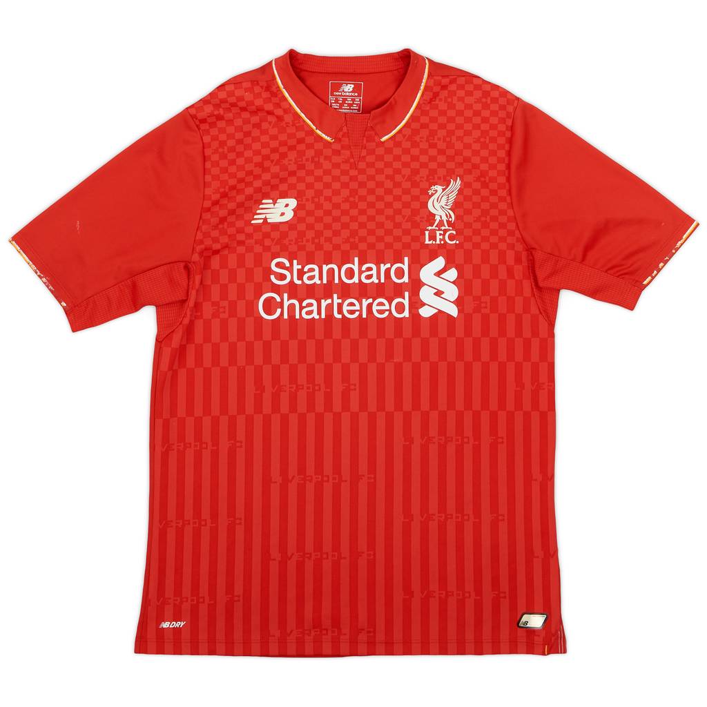 2015-16 Liverpool Home Shirt - 6/10 - (XL.Boys)