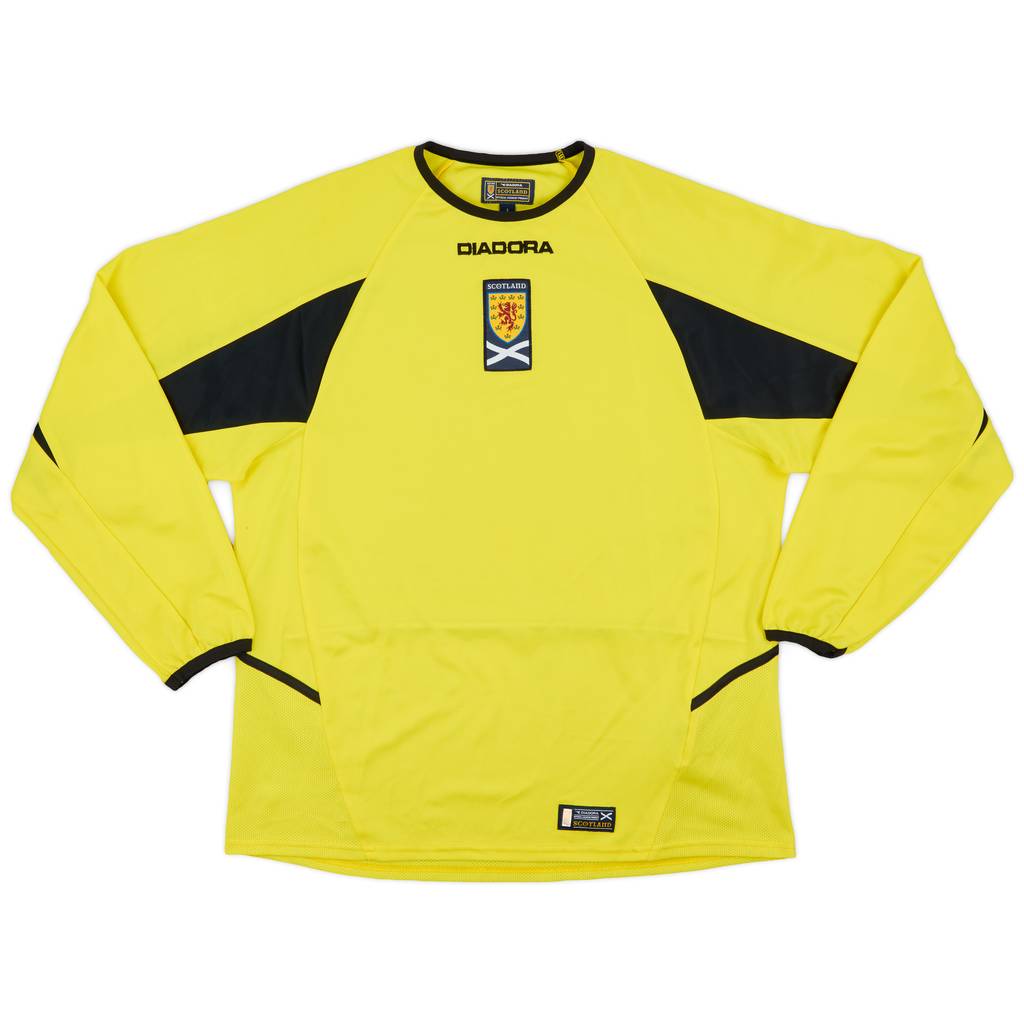 2003-04 Scotland GK Shirt - 9/10 - (S)