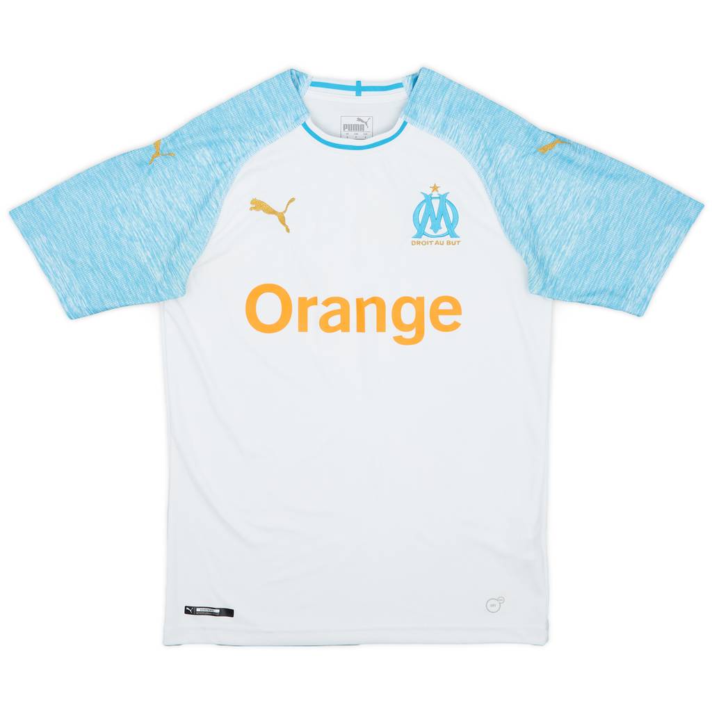 2018-19 Olympique Marseille Home Shirt - 7/10 - (S)