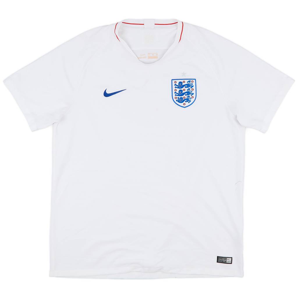 2018-19 England Home Shirt - 6/10 - (XL)