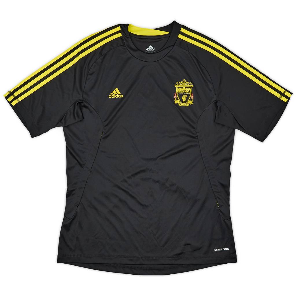 2010-11 Liverpool adidas Training Shirt - 10/10 - (L/XL)