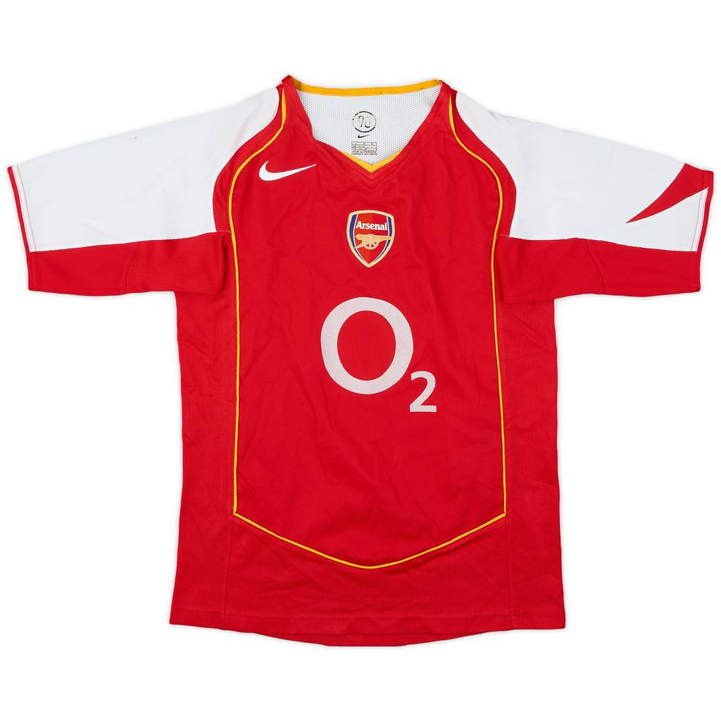 2004-05 Arsenal Home Shirt - 7/10 - (L.Boys)