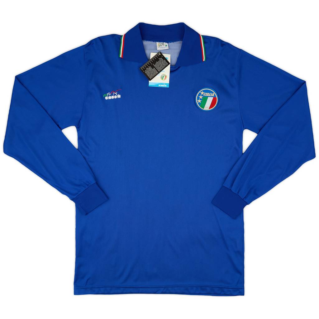 1986-88 Italy Home L/S Shirt (L)