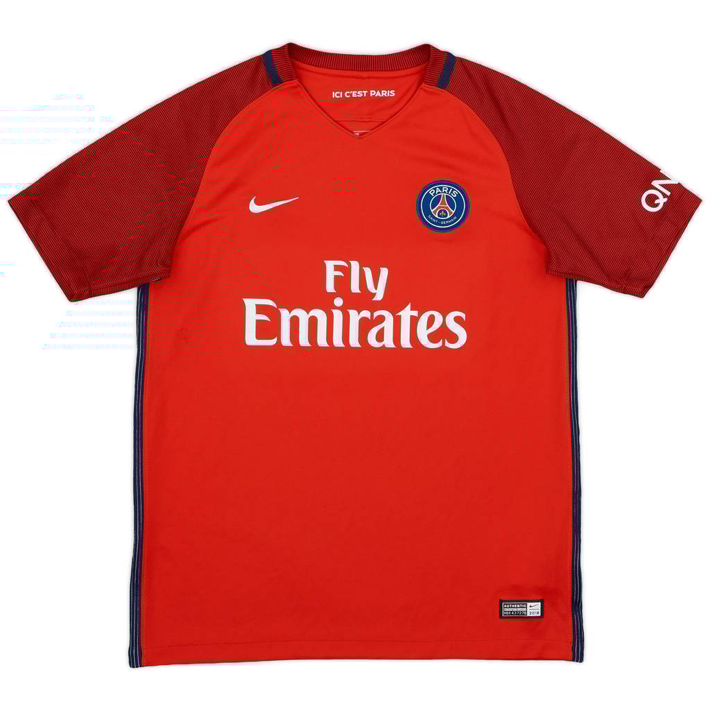 2016-17 Paris Saint-Germain Away Shirt - 9/10 - (XL.Boys)