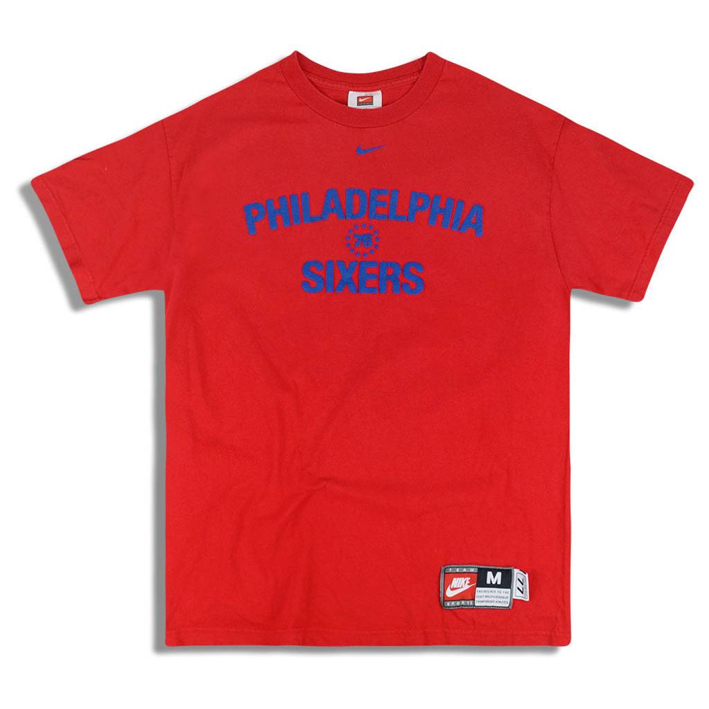 1997 Philadelphia 76ers Nike Rewind Tee M