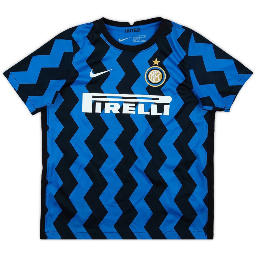 2020-21 Inter Milan Home Shirt - 8/10 - (6-7 Years)