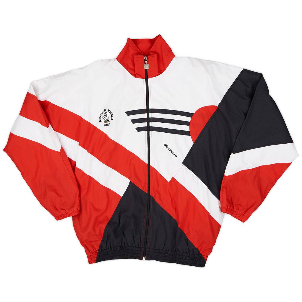 1990-92 Sheffield United Umbro Track Jacket - 8/10 - (XS)