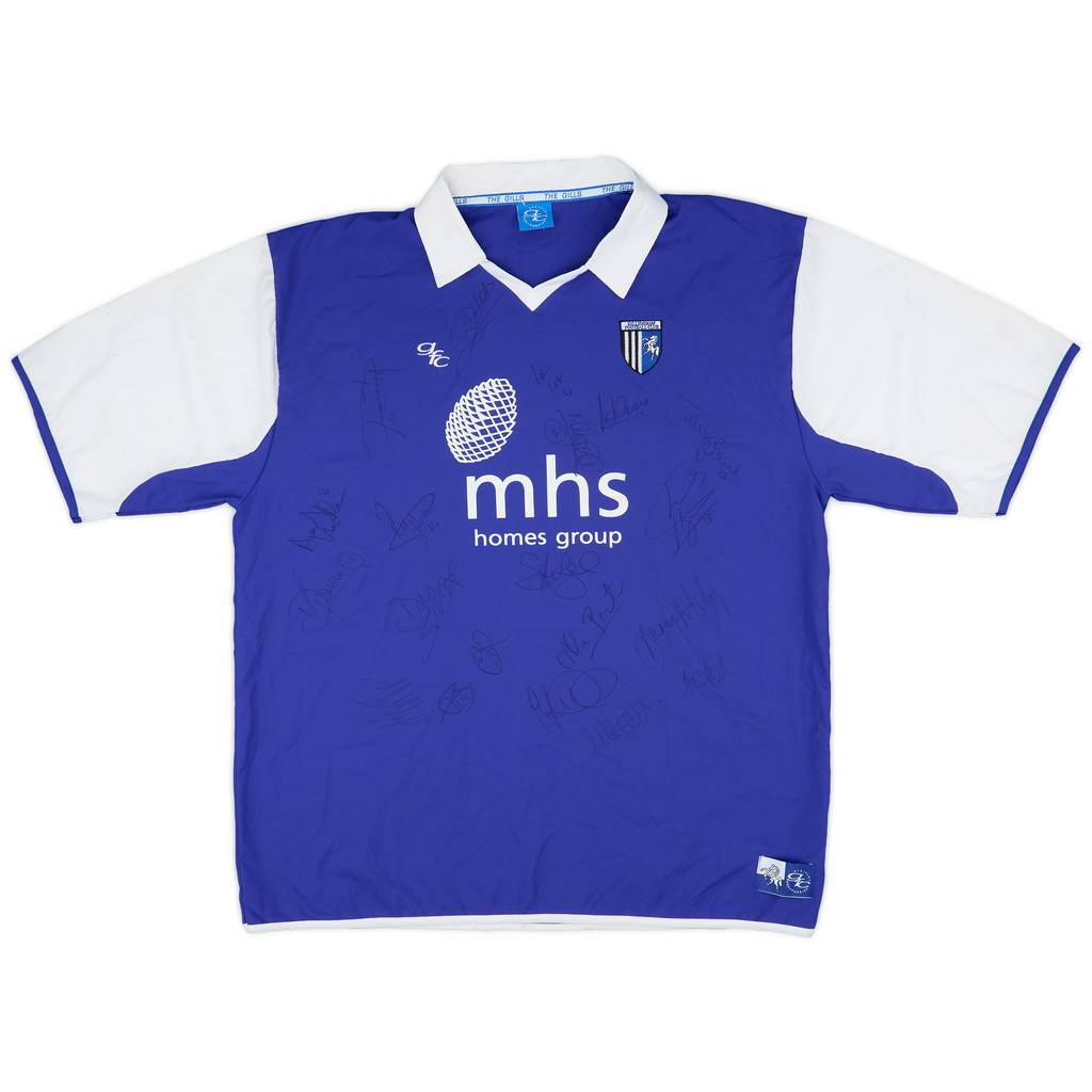 2004-05 Gillingham Signed Home Shirt - 8/10 - (XXL)