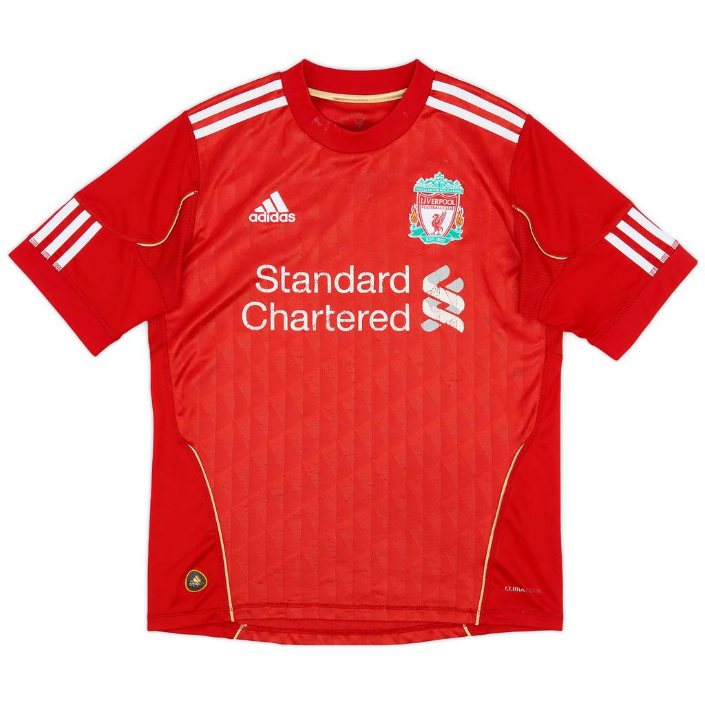2010-12 Liverpool Home Shirt - 4/10 - (S)