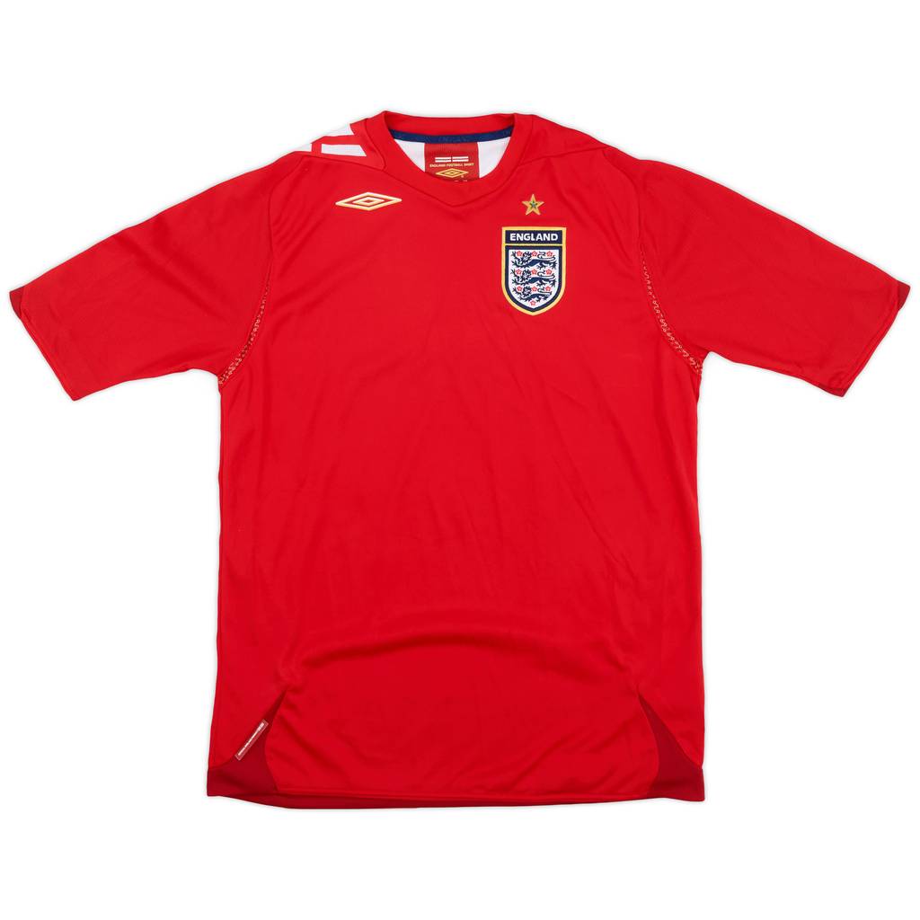 2006-08 England Away Shirt - 10/10 - (XL.Boys)