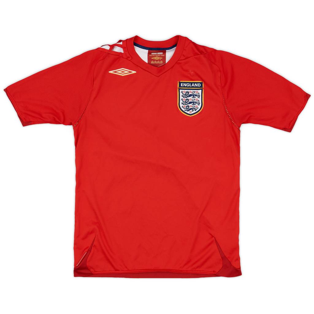 2006-08 England Away Shirt - 5/10 - (S)