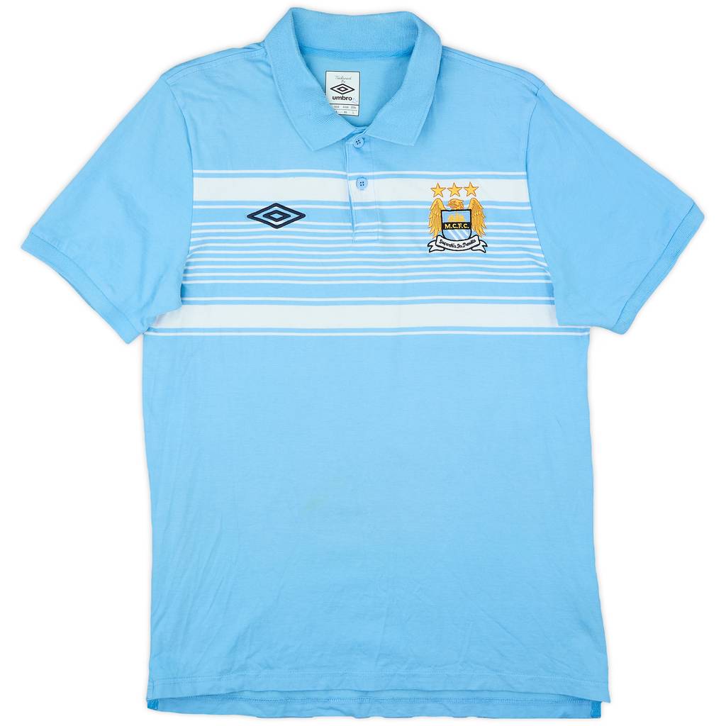 2010-11 Manchester City Umbro Polo Shirt - 5/10 - (L)