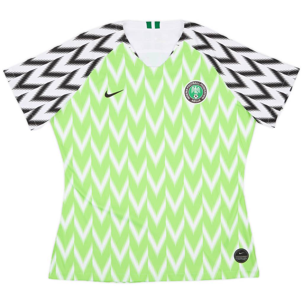 2018-19 Nigeria Home Shirt - 8/10 - (Women's XL)