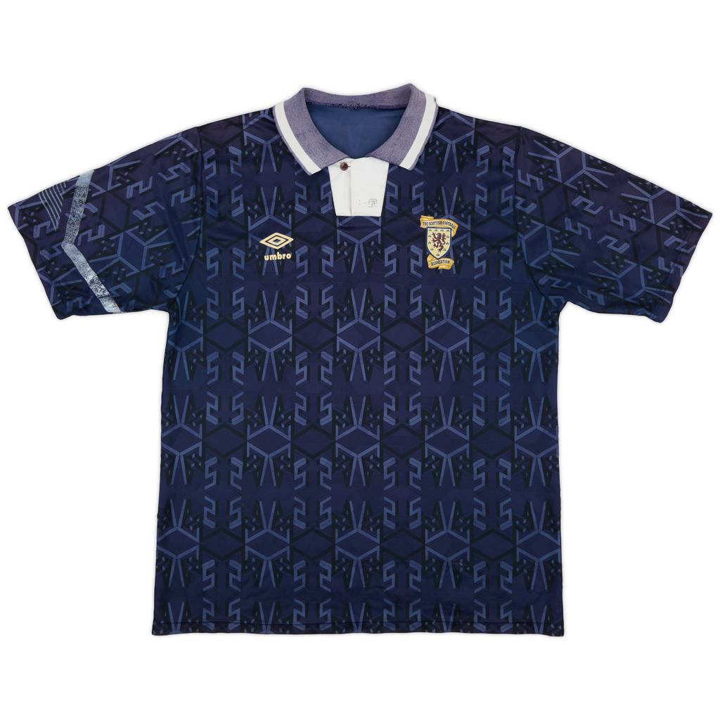 1991-94 Scotland Home Shirt - 5/10 - (L)
