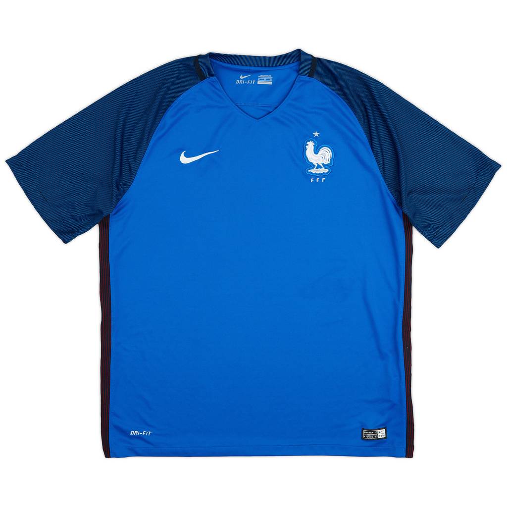 2016-17 France Home Shirt - 10/10 - (XL)