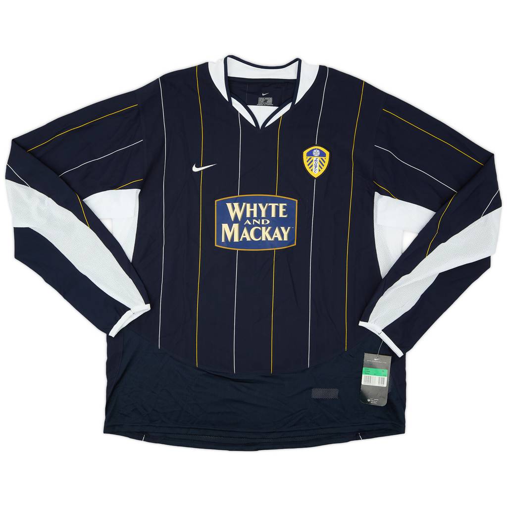 2003-04 Leeds United Player Issue Away L/S Shirt (XL)
