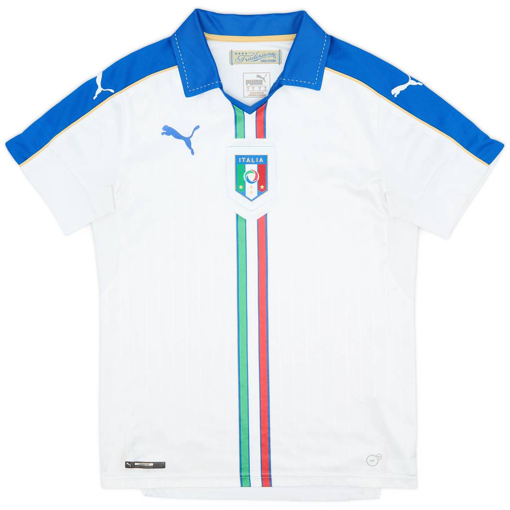 2016-17 Italy Away Shirt - 7/10 - (S)