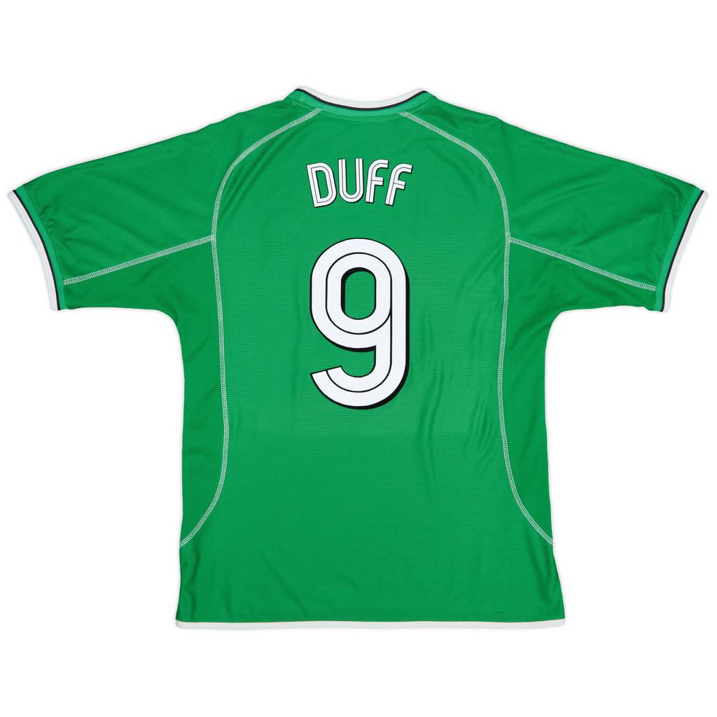 2001-03 Ireland Home Shirt Duff #9 - 8/10 - (L)