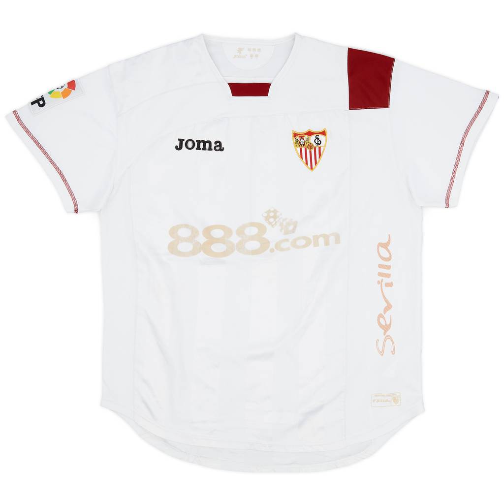 2007-08 Sevilla Home Shirt - 3/10 - (L)