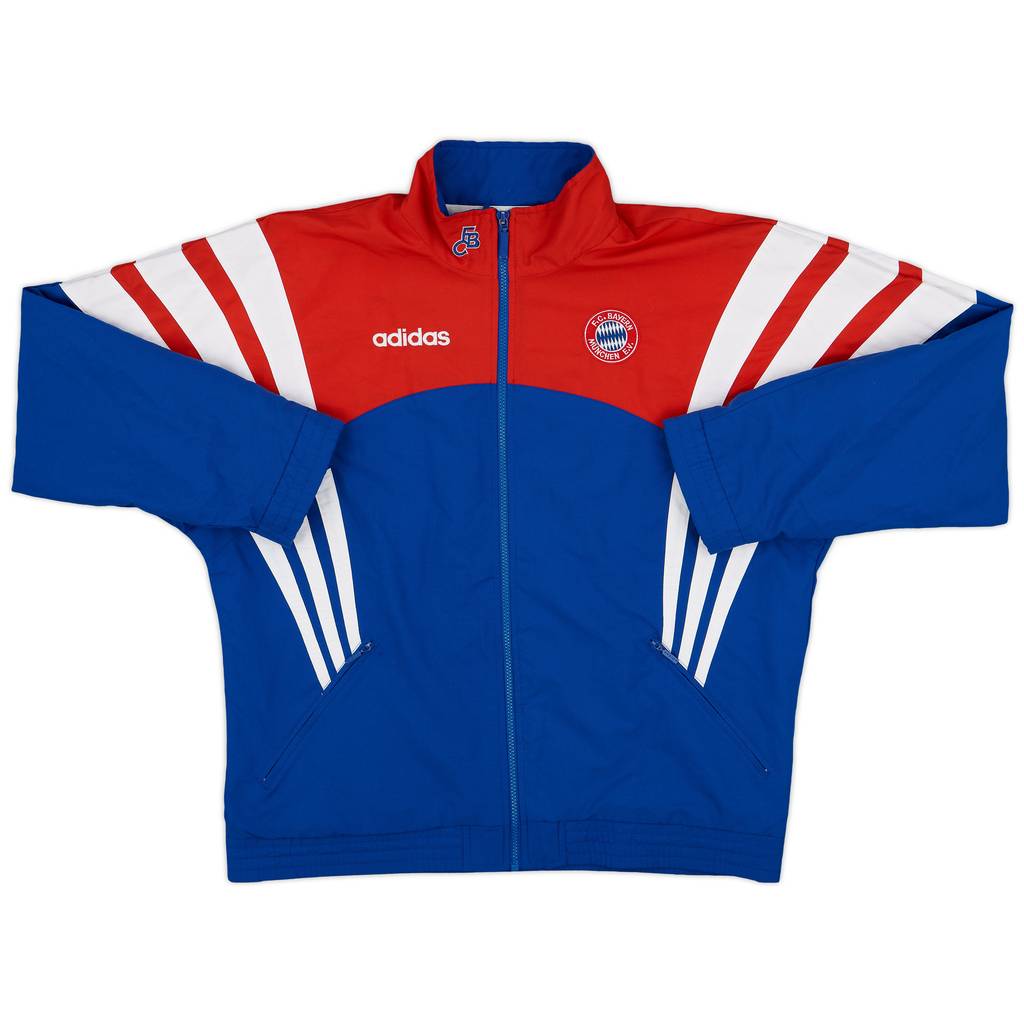 1995-96 Bayern Munich adidas Track Jacket - 9/10 - (L)