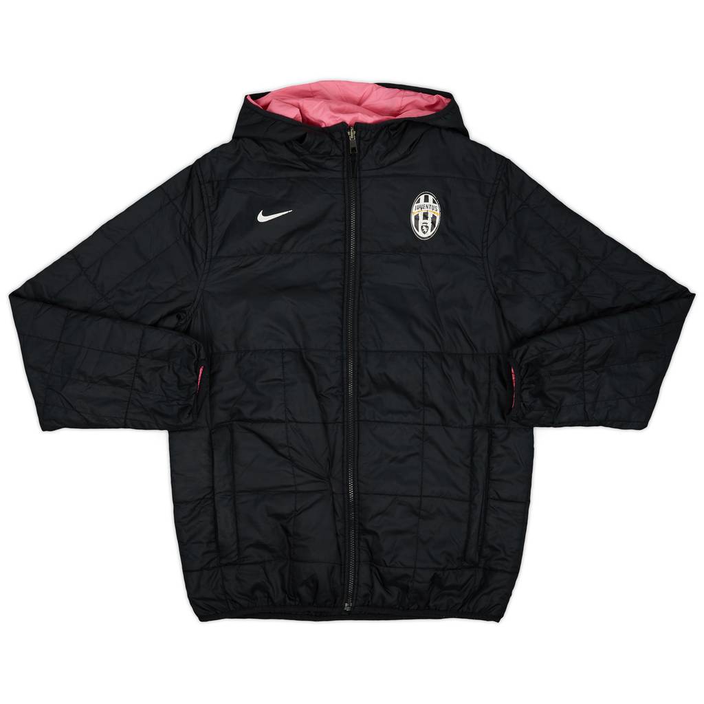 2011-12 Juventus adidas Reversible Padded Jacket - 6/10 - (M)