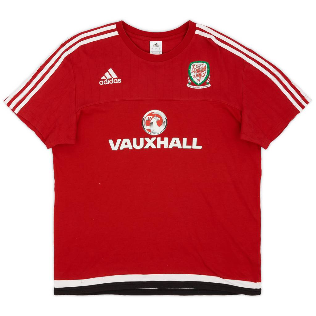 2016-17 Wales adidas Training Shirt - 8/10 - (L)