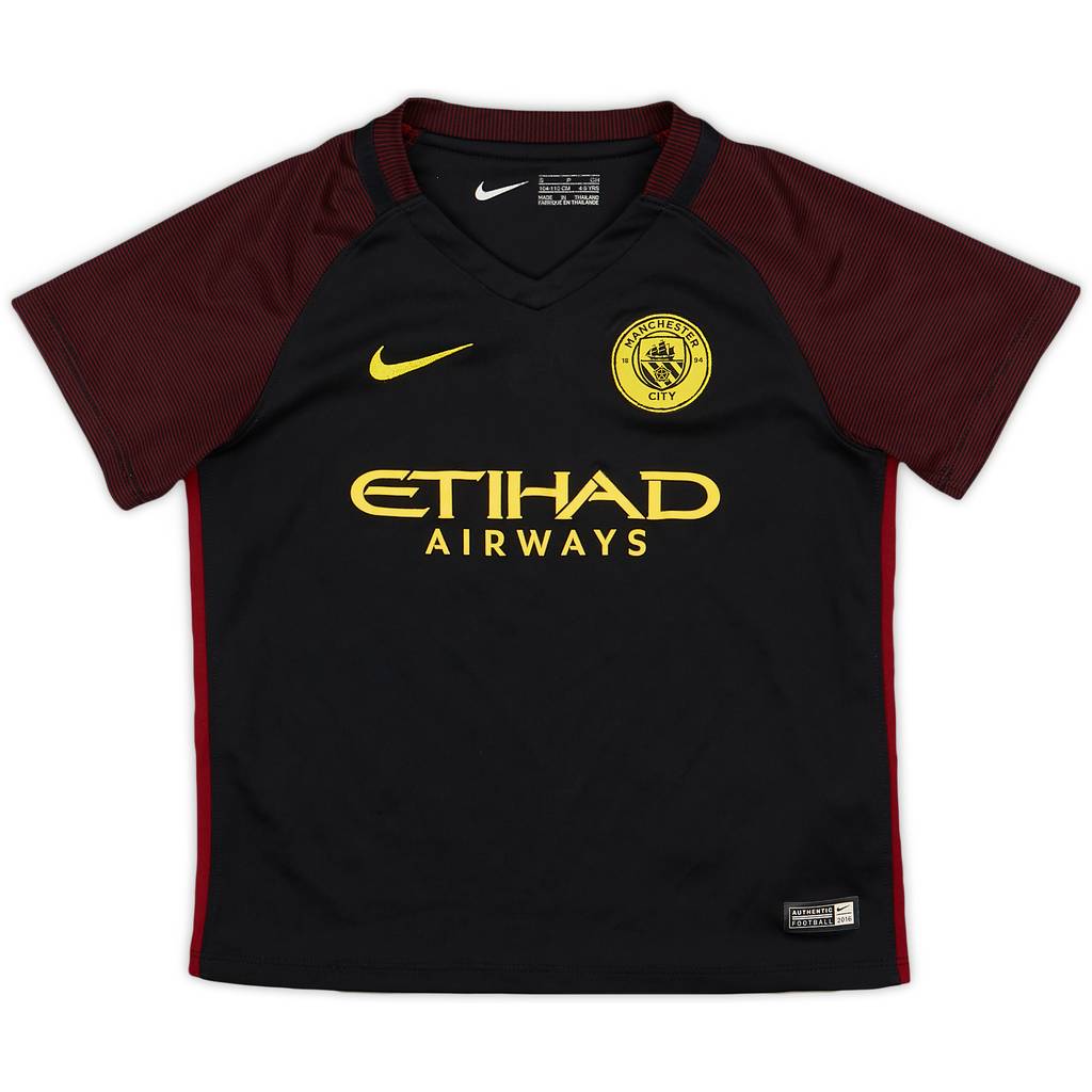 2016-17 Manchester City Away Shirt - 8/10 - (4-5 Years)