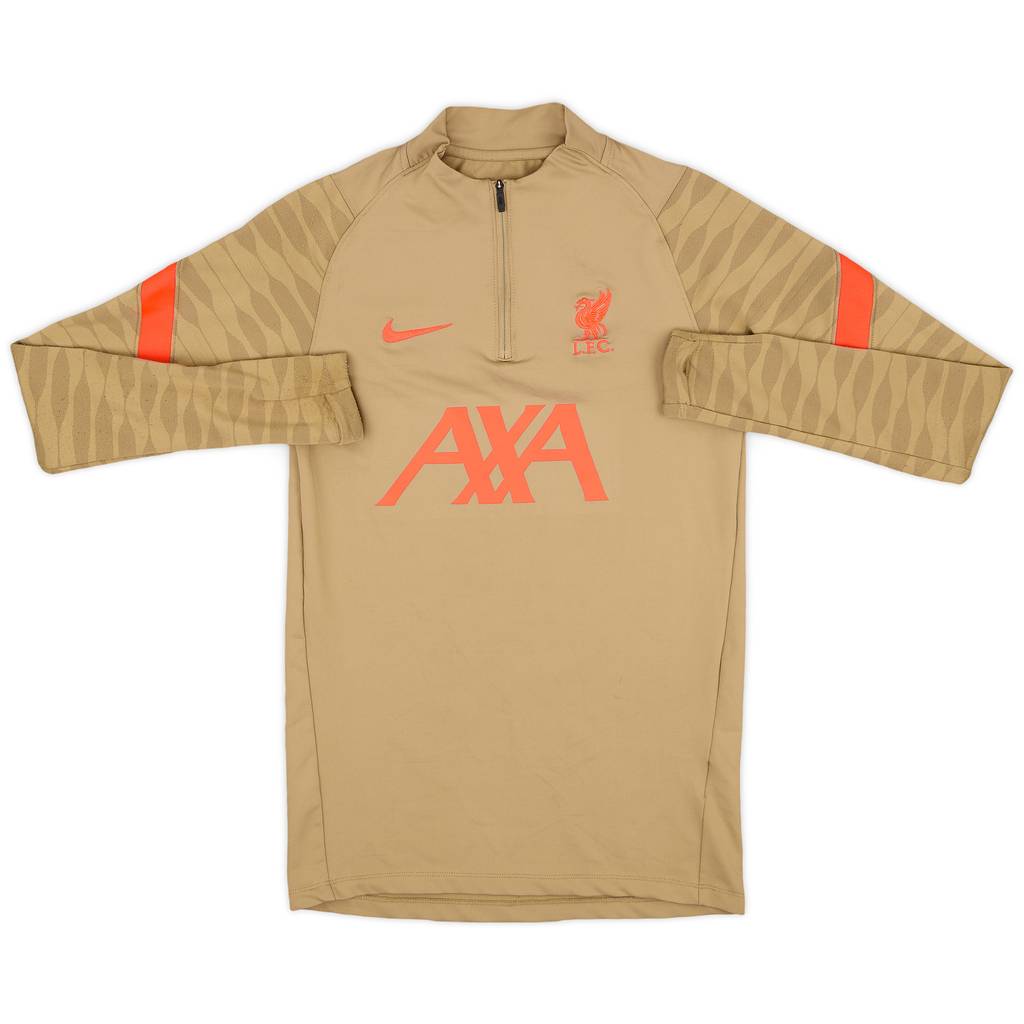 2021-22 Liverpool Nike 1/4 Zip Drill Top - 6/10 - (XS)