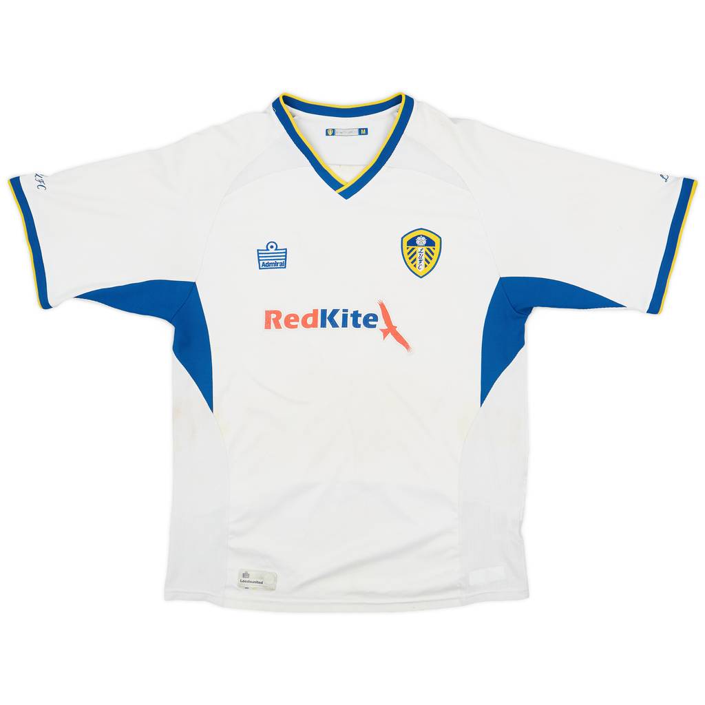 2007-08 Leeds United Home Shirt - 4/10 - (M)