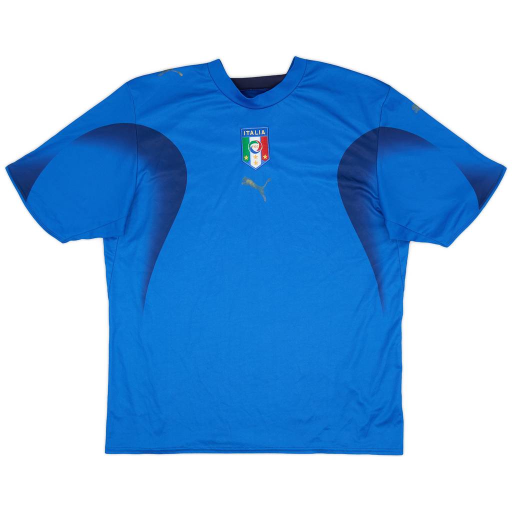 2006 Italy Home Shirt - 4/10 - (L)