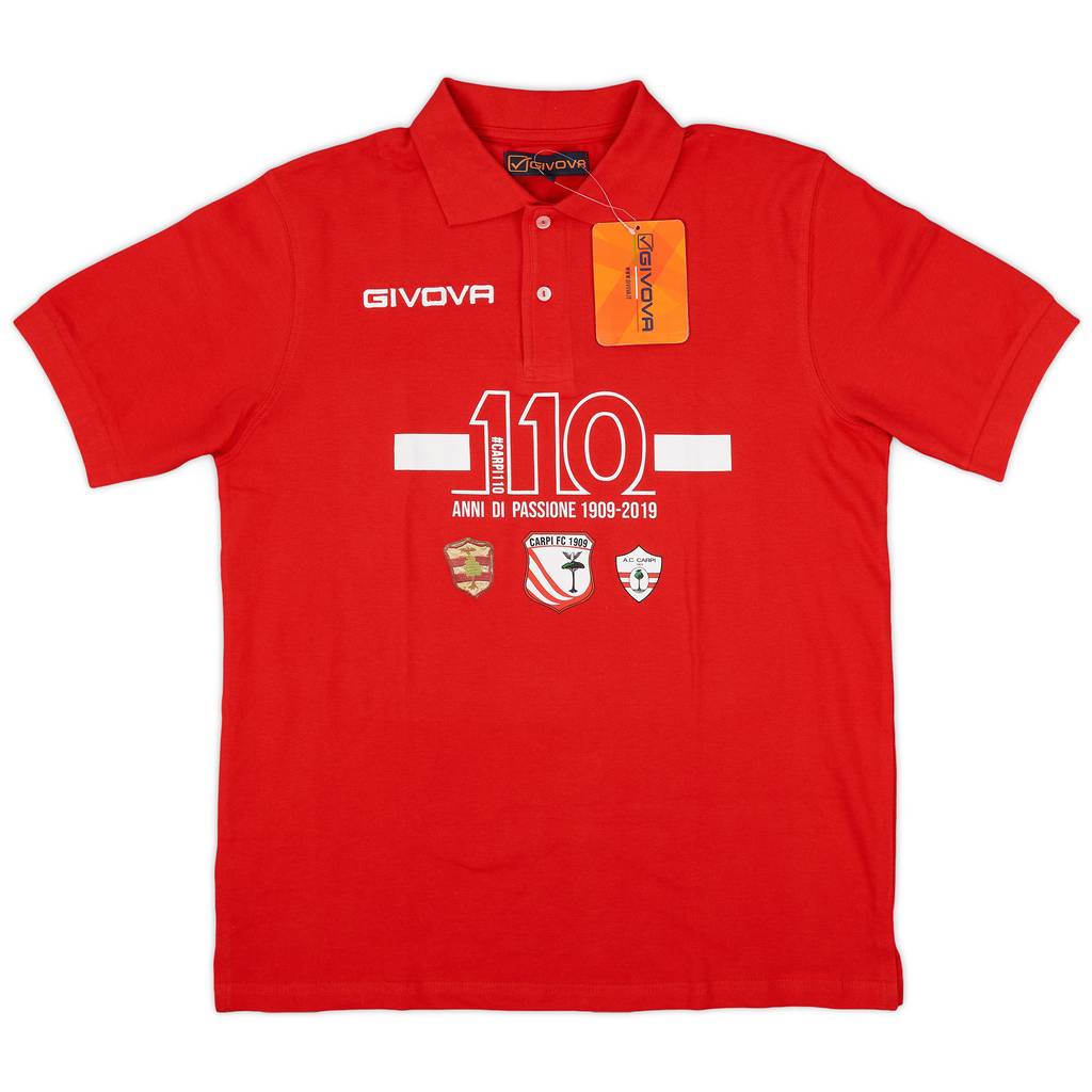 2019-20 Carpi Givova Anniversary Polo Shirt (L)