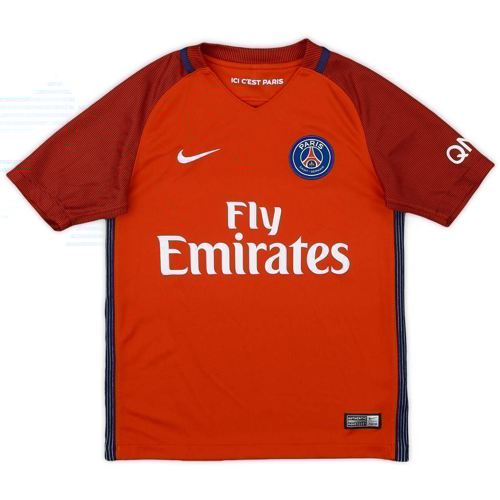 2016-17 Paris Saint-Germain Away Shirt - 9/10 - (S.Boys)