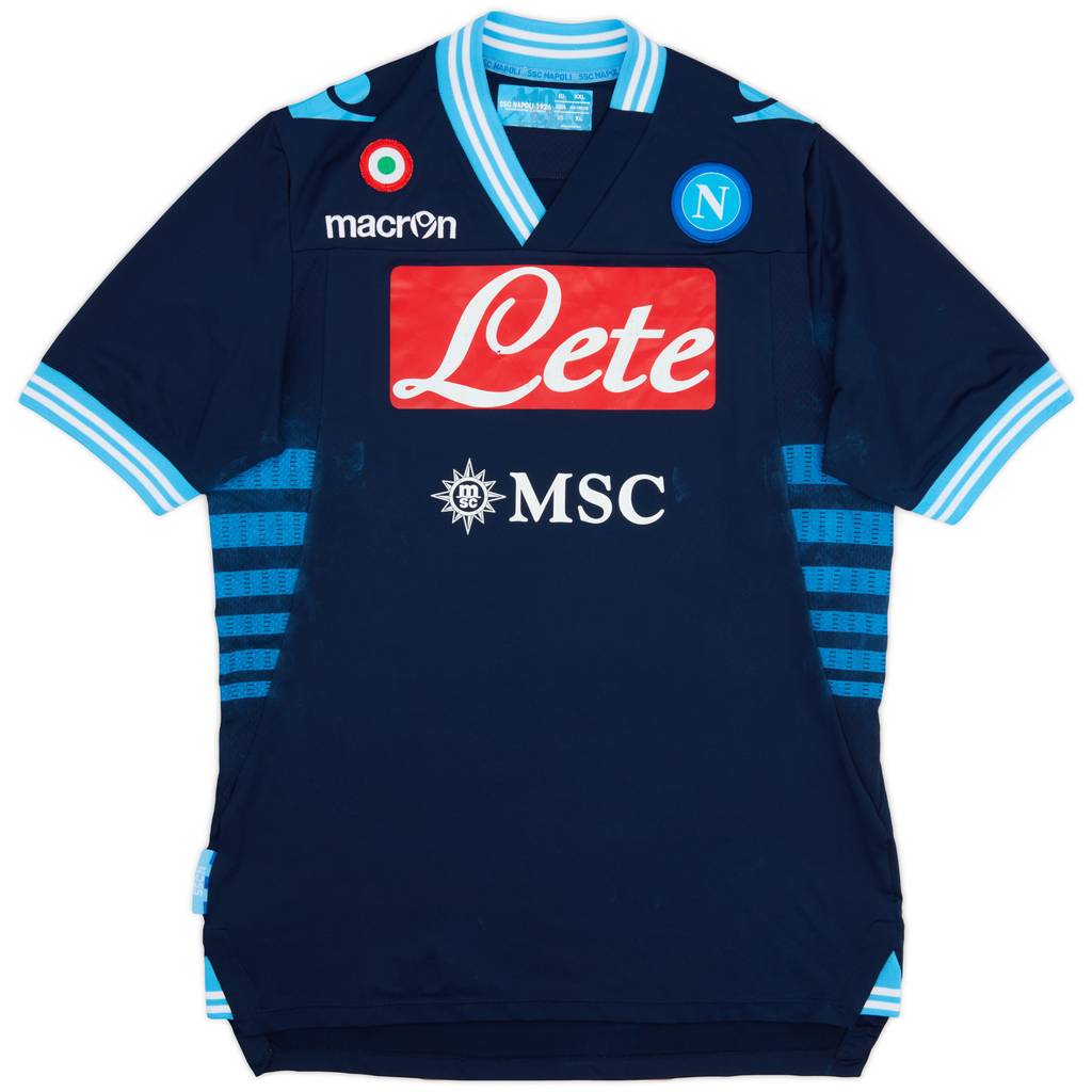 2012-13 Napoli Away Shirt - 6/10 - (XL)