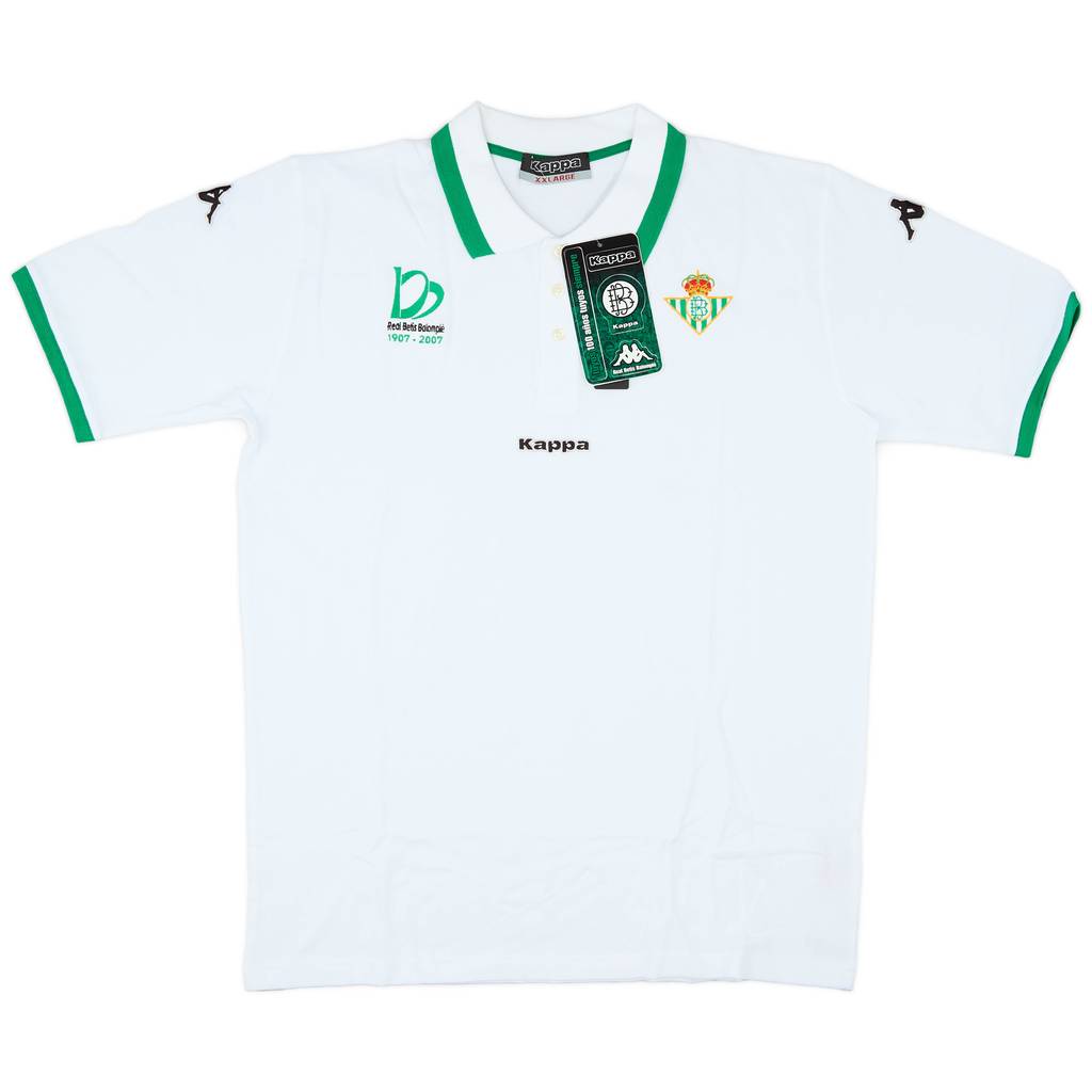 2007-08 Real Betis Kappa Centenary Polo Shirt (XXL)