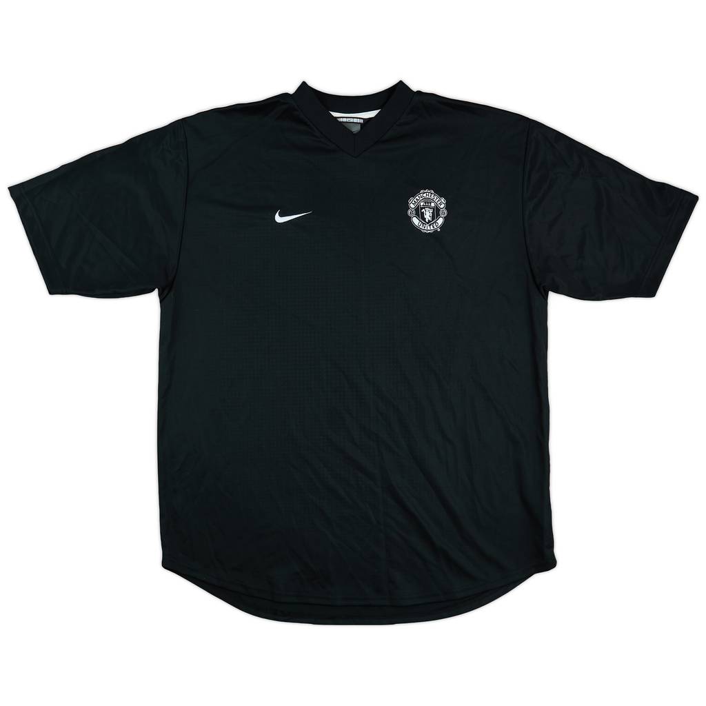 2002-03 Manchester United Nike Training Shirt - 9/10 - (L)