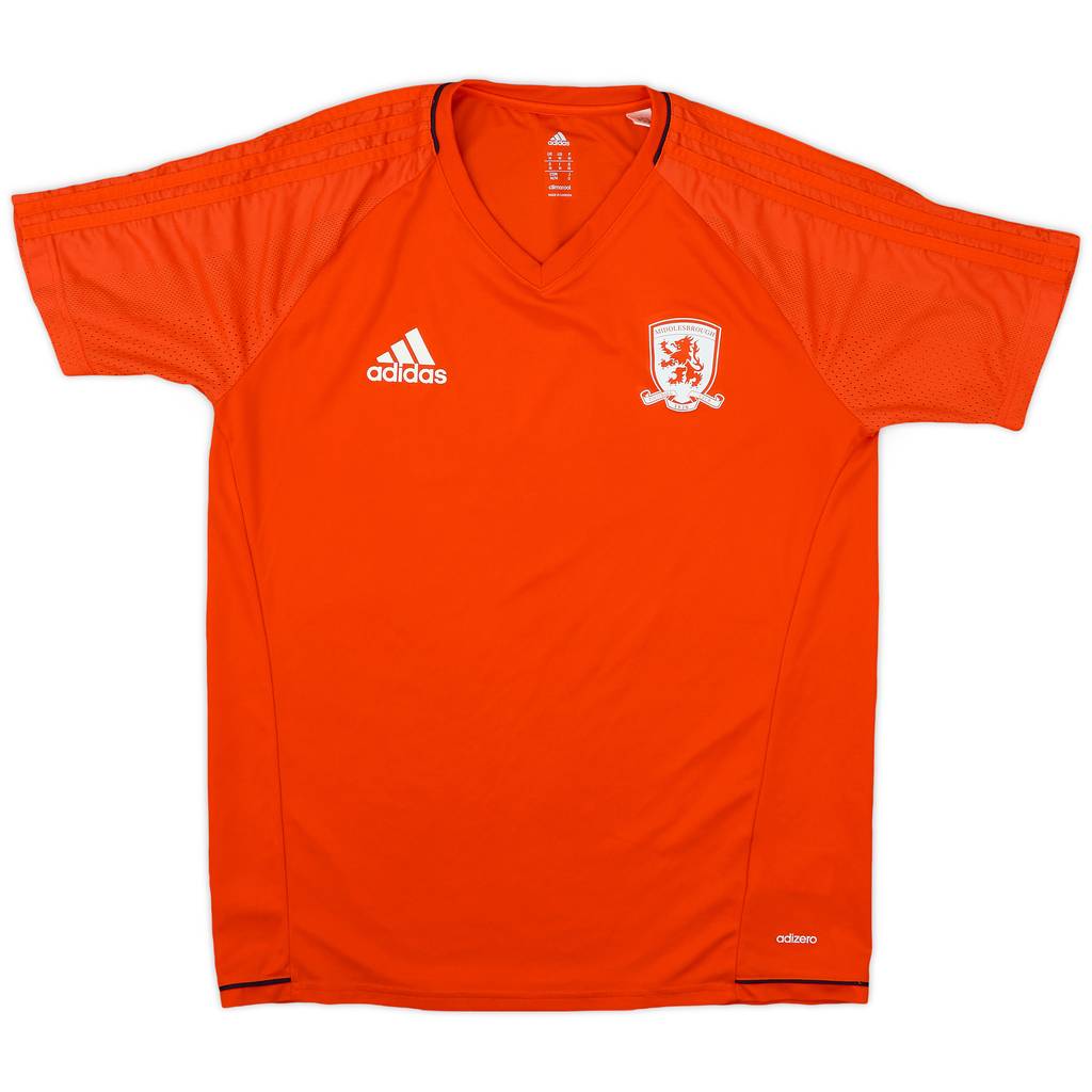 2017-18 Middlesbrough adizero Training Shirt - 9/10 - (M)