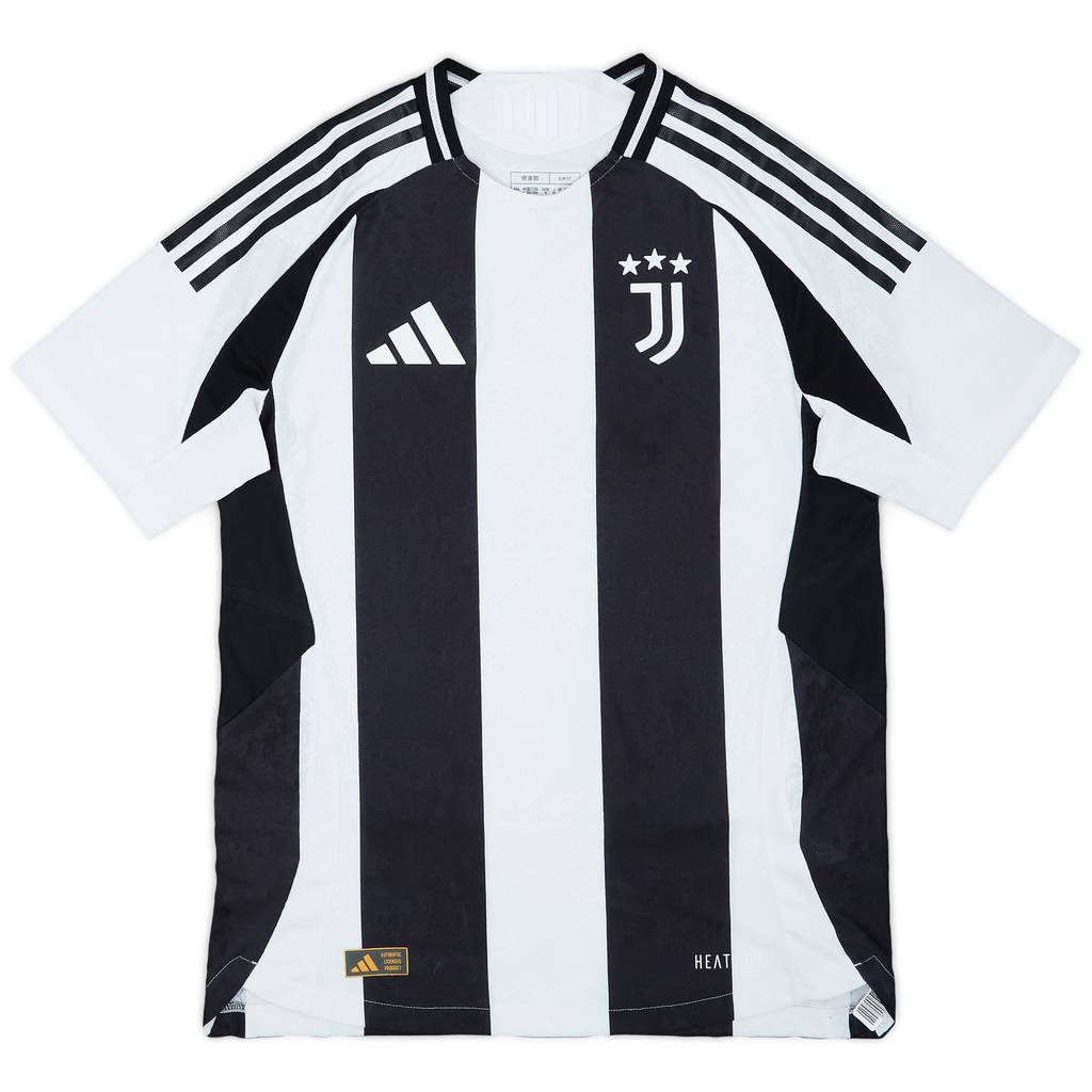 2024-25 Juventus Authentic Home Shirt - 8/10 - (L)