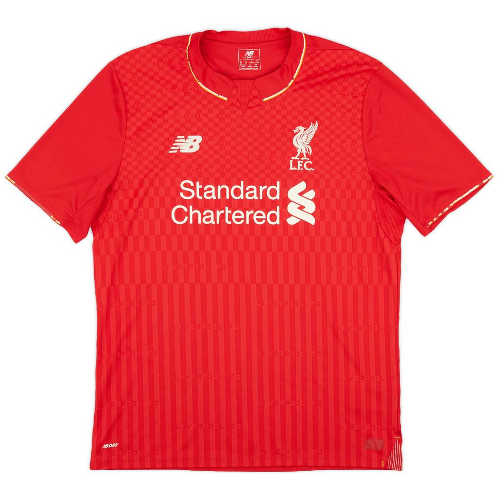 2015-16 Liverpool Home Shirt - 6/10 - (L)
