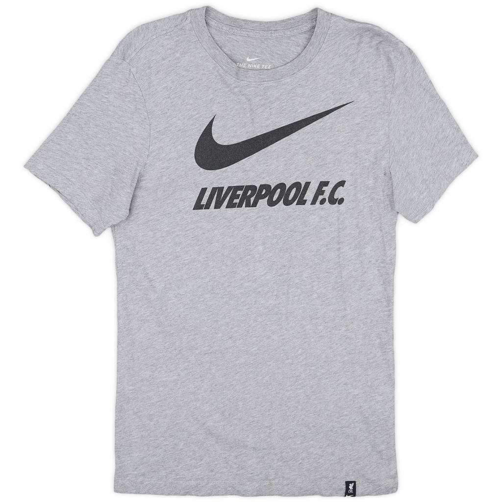 2020-21 Liverpool Nike Cotton Tee - 9/10 - (S)