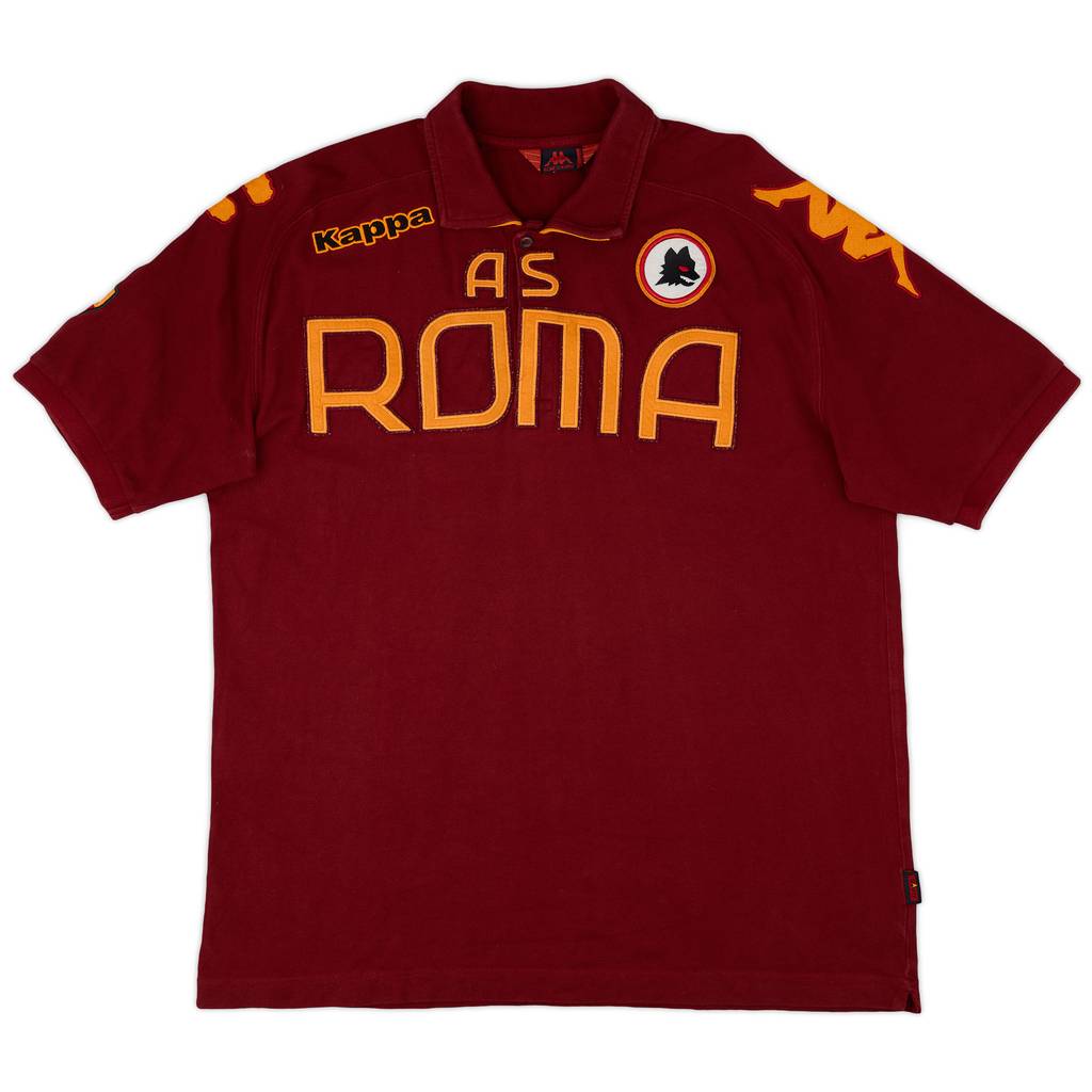 2009-10 Roma Kappa Polo Shirt - 8/10 - (XXL)
