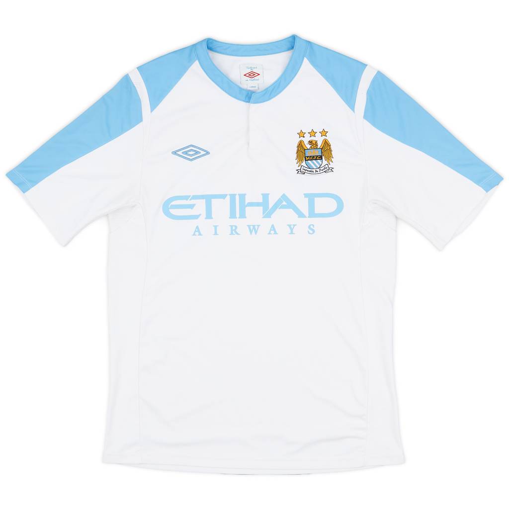 2010-11 Manchester City Umbro Training Shirt - 7/10 - (L)