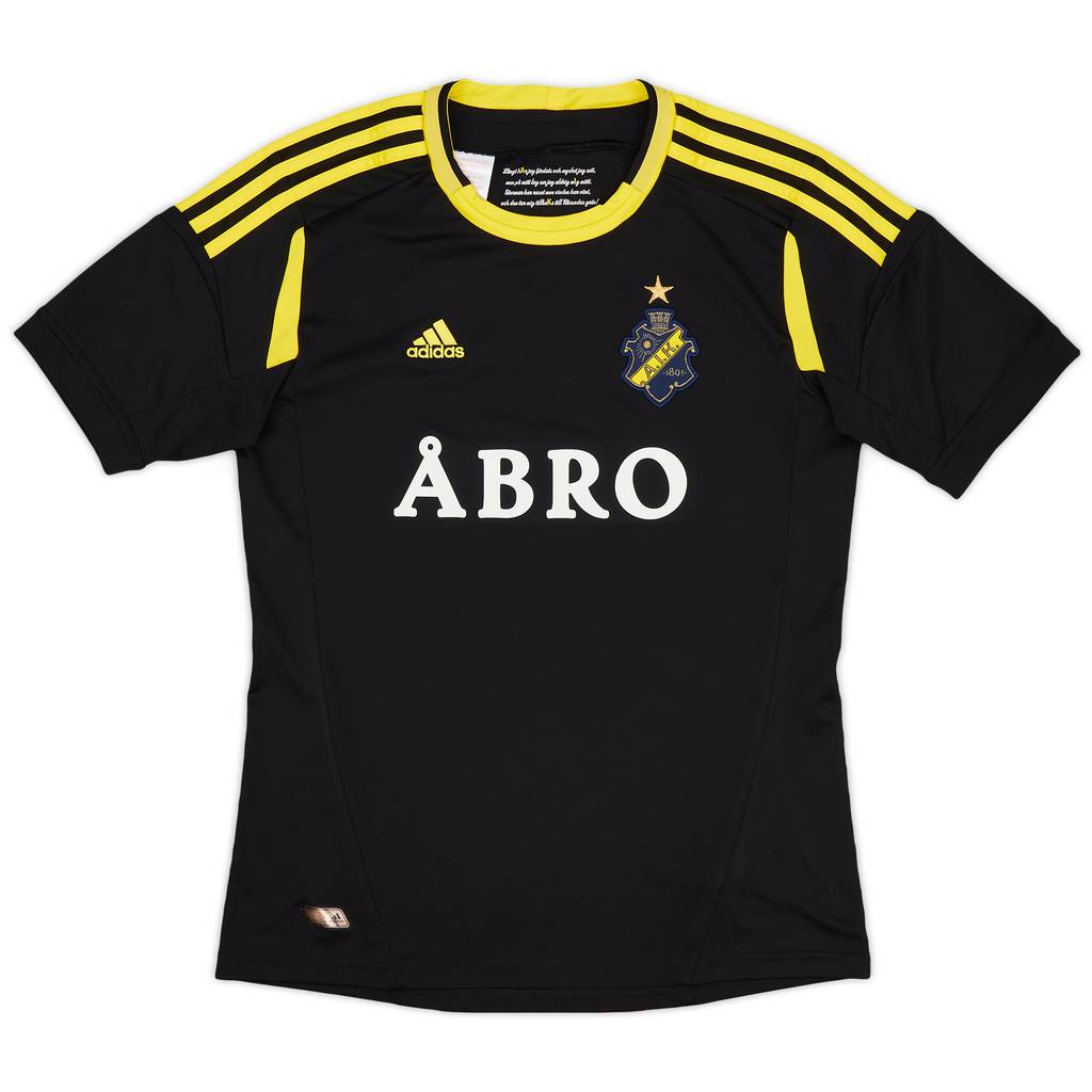 2012 AIK Stockholm Home Shirt - 9/10 - (L.Boys)