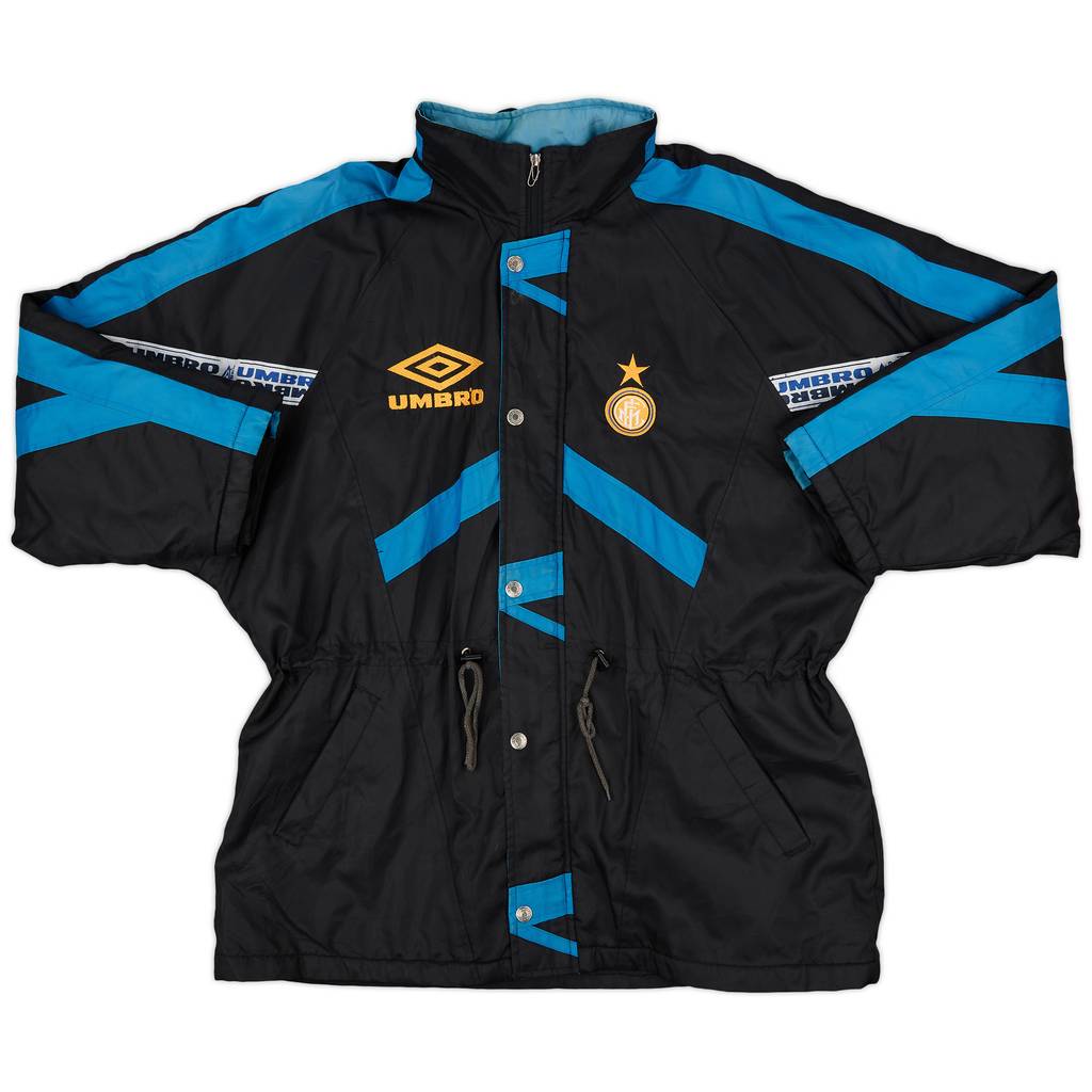 1997-98 Inter Milan Umbro Padded Bench Coat - 6/10 - (XXL)